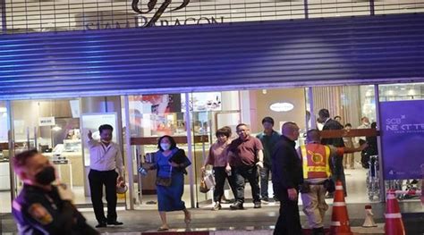 Shoppers flee major shopping mall in Bangkok after hearing what sounded like gunshots